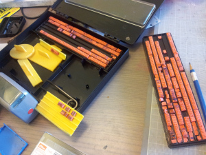 Reminded me of my own exact letter stamp set!