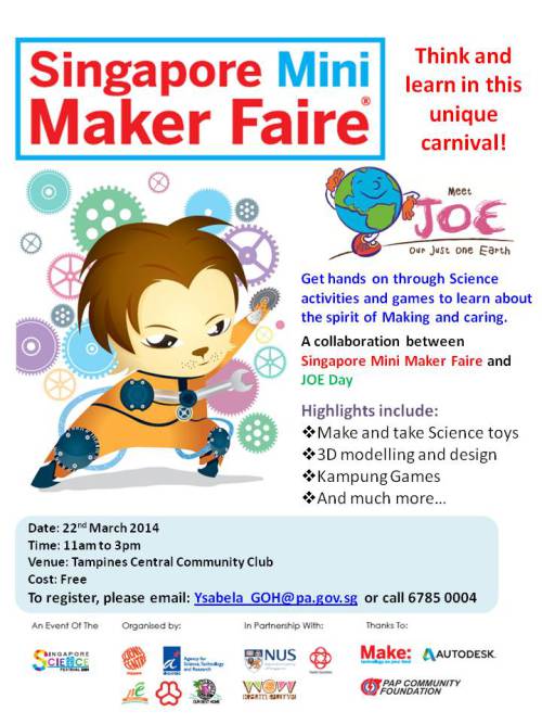 SMMF 2014 pop up carnival at Tampines central CC