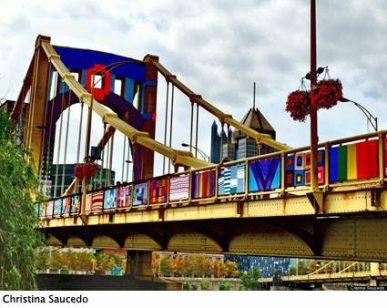 Pittsburgh Andy Warhol bridge