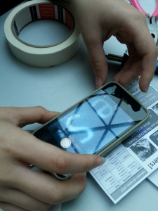 Did you know that grey ink that we see on a printed paper is actually made up of white dots on a black background?