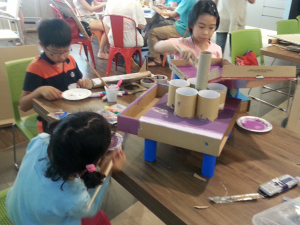 Kids Making their interesting designs