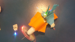 Making the brush to move by itself