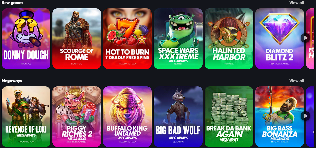 Instant Casino Games